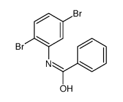 N-(2,5-二溴苯基)苯甲酰胺结构式