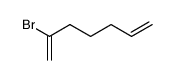 2-bromo-1,6-heptadiene Structure