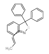 Benzenemethanesulfenamide,N-2-buten-1-ylidene-a,a-diphenyl- Structure