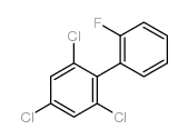 2'-FLUORO-2,4,6-TRICHLOROBIPHENYL structure