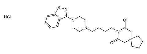 Tiospirone hydrochloride Structure