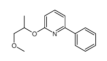 2-(1-methoxypropan-2-yloxy)-6-phenylpyridine Structure