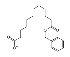 12-(苄氧基)-12-氧代十二烷酸结构式