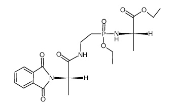 Pht-L-Ala-Aep(OEt)-L-Ala-OEt Structure