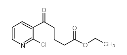 ETHYL 5-(2-CHLORO-3-PYRIDYL)-5-OXOVALERATE结构式