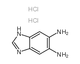 1H-苯并[d]咪唑-5,6-二胺二盐酸盐结构式