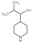2-methyl-1-piperidin-4-ylpropan-1-ol Structure