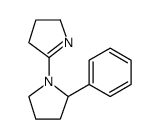2H-Pyrrole, 3,4-dihydro-5-(2-phenyl-1-pyrrolidinyl)结构式