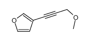 3-(3-methoxyprop-1-ynyl)furan Structure
