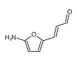 3-(5-aminofuran-2-yl)prop-2-enal Structure