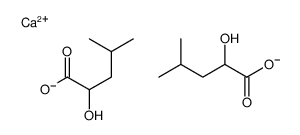 2-羟基-4-甲基戊酸钙盐结构式