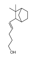 5-(3,3-dimethylbicyclo[2.2.1]hept-2-yl)-4-penten-1-ol Structure