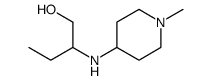 1-Butanol, 2-[(1-methyl-4-piperidinyl)amino]- Structure
