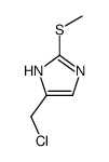 5-Chloromethyl-2-methylsulfanyl-1H-imidazole Structure