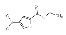 (5-(乙氧基羰基)噻吩-3-基)硼酸结构式