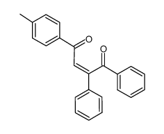 (Z)-1,2-diphenyl-4-(p-tolyl)but-2-ene-1,4-dione结构式