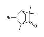 (-)-(1R)-7anti-bromo-1,3,3-trimethyltrinorbornan-2-one Structure