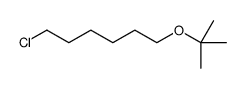 1-chloro-6-[(2-methylpropan-2-yl)oxy]hexane结构式