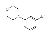 4-溴-2-吗啉吡啶结构式