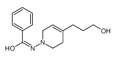 N-[4-(3-hydroxypropyl)-3,6-dihydro-2H-pyridin-1-yl]benzamide结构式