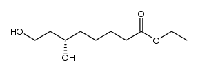 (S)-Ethyl 6,8-Dihydroxyoctanoate Structure