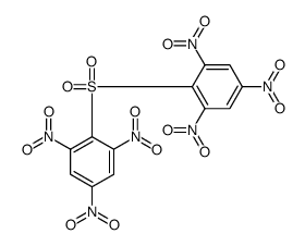 bis(2,4,6-trinitrophenyl) sulphone结构式