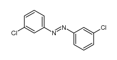 1,2-bis(3-chlorophenyl)diazene结构式