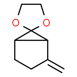 Spiro[bicyclo[3.1.0]hexane-6,2-[1,3]dioxolane],2-methylene-结构式