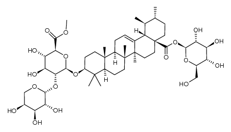 cynarasaponin A methyl ester结构式