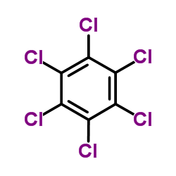 Hexachlorobenzene Structure