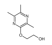 Ethanol, 2-[(trimethylpyrazinyl)oxy]- (9CI) Structure
