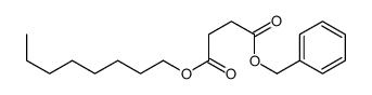 4-O-benzyl 1-O-octyl butanedioate Structure