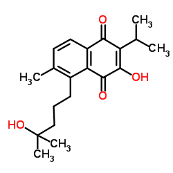 4-Hydroxysapriparaquinone structure