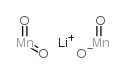 Lithium manganese(III,IV) oxide Structure