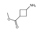 3-氨基环丁烷羧酸甲酯结构式