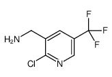 (2-chloro-5-(trifluoromethyl)pyridin-3-yl)Methanamine Structure