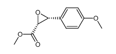 methyl (2-RS,3-SR)-2,3-epoxy-3-(4-methoxyphenyl)propanoate结构式