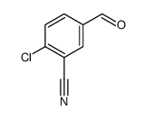 2-氯-5-甲酰基苯基腈结构式
