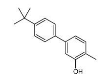 5-(4-tert-butylphenyl)-2-methylphenol Structure