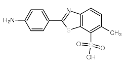 2-(4-Aminophenyl)-6-methyl-1,3-benzothiazole-7-sulfonic acid picture