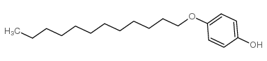 4-十二烷氧基苯酚结构式