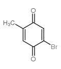 2-溴-5-甲基对苯醌结构式