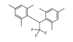 1,3,5-trimethyl-2-[2,2,2-trifluoro-1-(2,4,6-trimethylphenyl)ethyl]benzene Structure