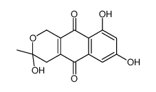 6-O-demethyl-5-deoxyfusarubin结构式