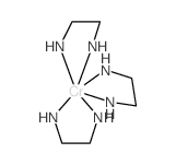 Chromium(3+),tris(1,2-ethanediamine-kN1,kN2)-, chloride (1:3), (OC-6-11)- Structure