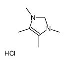 1,3,4,5-tetramethyl-1,2-dihydroimidazol-1-ium,chloride结构式