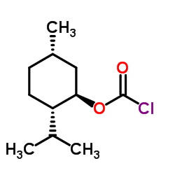 氯甲酸(-)-薄荷基酯结构式