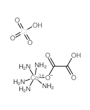 azanide,cobalt(3+),2-hydroxy-2-oxoacetate,perchloric acid Structure