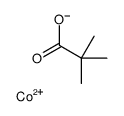 cobalt(2+),2,2-dimethylpropanoate结构式