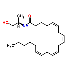 (R)-Methanandamide结构式
